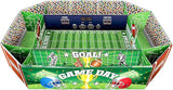 Football Party Supplies Kit Large Snack Stadium Football Plates