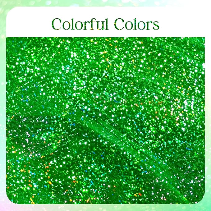 4 pcs Green Holographic Laser Tablecloth 40" x 108" Christmas Table