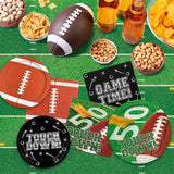 Football Party Decorations Kit for 24 Football Party Supplies Set