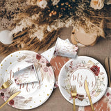 Mr And Mrs Bridal Shower Decorations Tableware Mr Mrs Boho Wedding