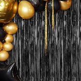 2 Pack 2026 Graduation Party Decorations, 3.28 FT x 7.05 FT Black