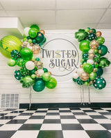 St Patrick's Day Balloon Arch Garland Kit With Green Lucky Shamrock