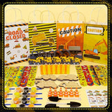 132pcs Construction Party Favors Birthday Party Decorations Supplies