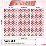 XtraLarge Valentines Day Backdrop 9.75x6.5 Feet Pack of 3 Valentine