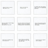 Five Star Funny 40th Birthday Quotes | White Cotton Cocktail Napkins