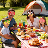 12 Pcs Hawaiian Luau Party Sunglasses Summer Pool Party Decorations