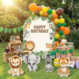 4 Pcs Large 24 x 32 Safari Animals Cardboard Cutouts Wildlife Jungle
