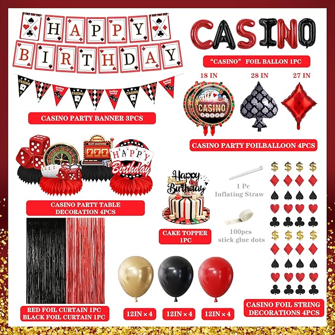 Casino Theme Party Decorations casino party decorations Las Vegas