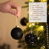 Valery Madelyn Christmas Tree Decorations Ornament Set, 50ct 2 Inches