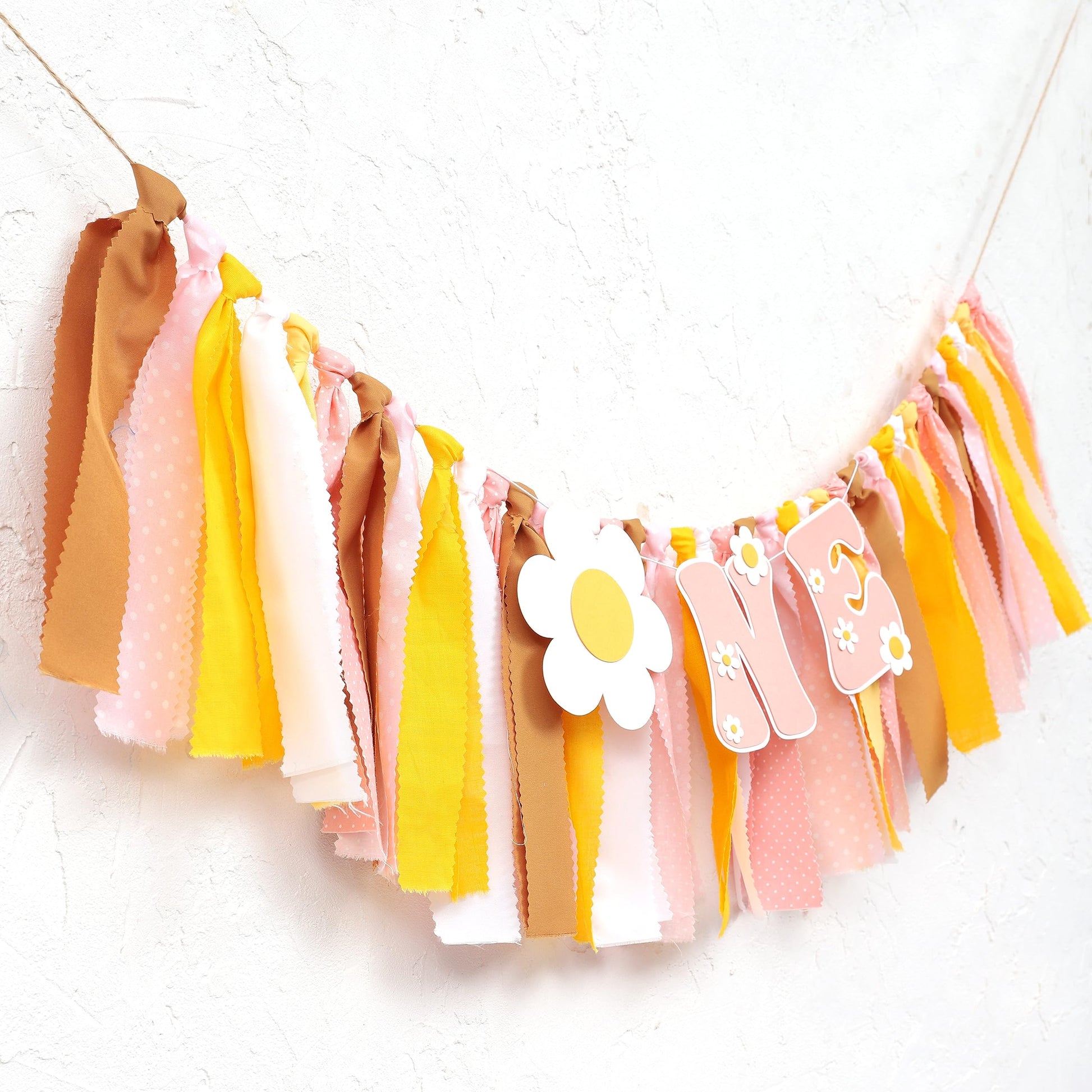 Groovy One First Birthday High Chair Banner - Baby Shower, Hippie