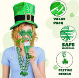 144 PCS St Patrick's Day Party Favor Accessories with 12 Green