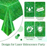 1 pcs Green Holographic Laser Tablecloth 40 x 108 Christmas Table