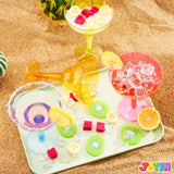 JOYIN 36 Packs Plastic Margarita Glasses Cups 12 oz Disposable Cinco