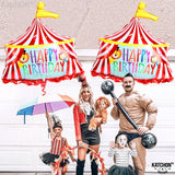 Katchon, Circus Tent Carnival Balloons - Gaint 30 Inch, Pack of 2 |