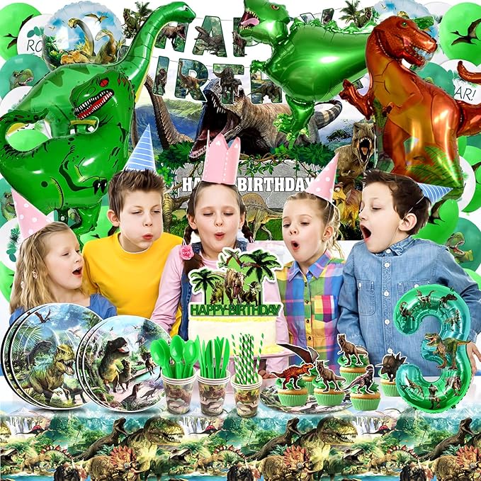 Dinosaur Birthday Decorations, Dino Birthday Party