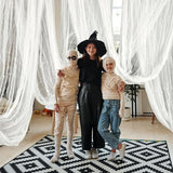 600 x 85 Creepy Cloth Large White Halloween Spooky Fabric Cloth
