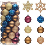 Valery Madelyn Christmas Tree Decorations Ornament Set, 50ct 2.36 #7