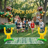 Football Party Decorations & with Football Goalpost Touch Down