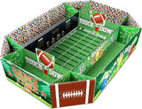 Football Party Supplies Kit Large Snack Stadium Football Plates