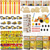 132pcs Construction Party Favors Birthday Party Decorations Supplies