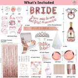 Bachelorette Party Decorations Kit Rose Gold Bridal Shower Bride
