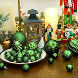 XmasExp 24ct Christmas Ball Ornaments Shatterproof Christmas