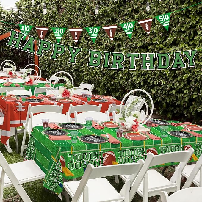 Football Birthday Party Decorations Kit for 24 Football Party