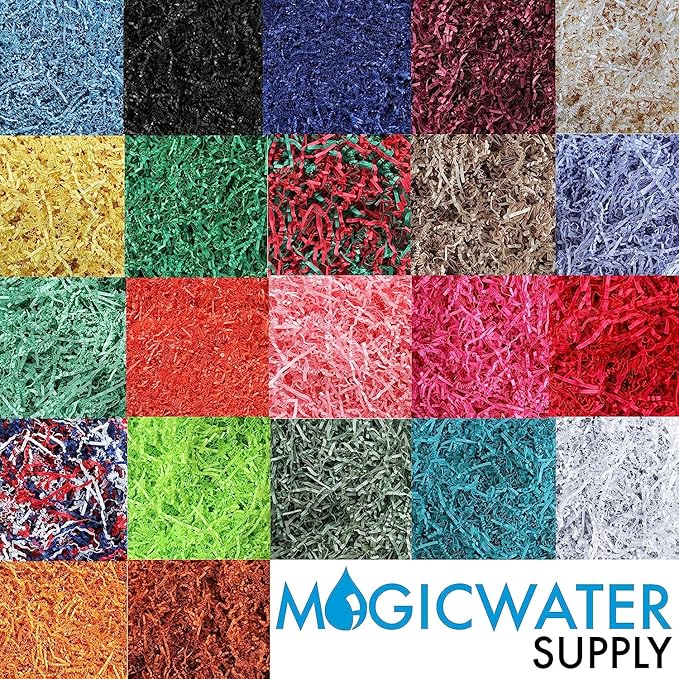 MagicWater Supply - 2 oz - Turquoise - Soft & Thin Crinkle Cut Paper