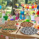 168PCS Mouse Safari Party Supplies for Kids Boys Girls Cartoon