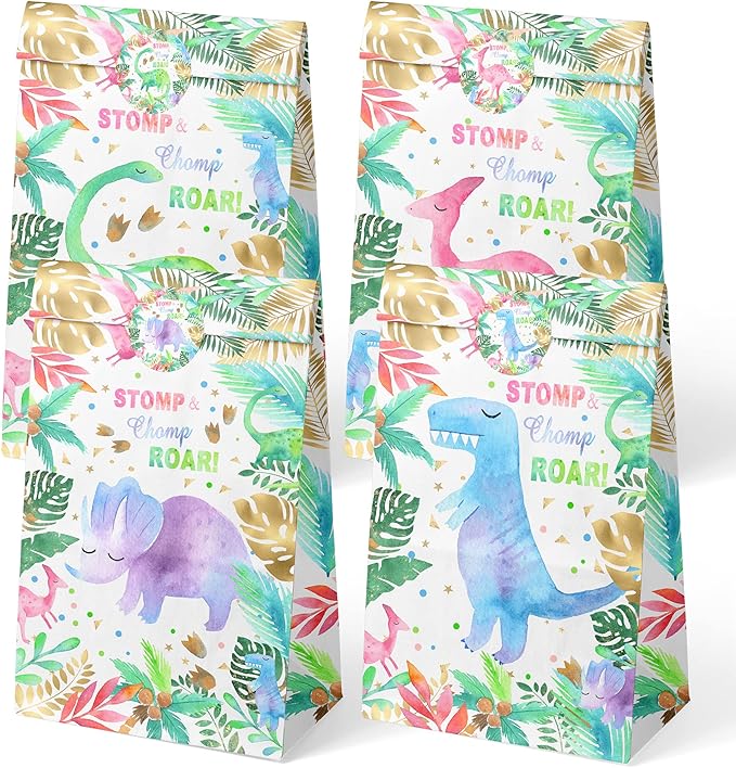 Girls Dinosaur Birthday Party Favors Pink Dino Theme Party Supplies