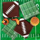 Football Party Decorations Serve 24 99 Pcs Football Party Supplies