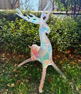 2Pcs Iridescent Reindeer Balloons Deer Elk Decoration/Christmas Giant