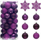 Valery Madelyn Christmas Tree Decorations Ornament Set, 50ct 2 Inches