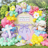 Easter Decorations Indoor Outdoor 160Pcs Rainbow Pastel Eatser