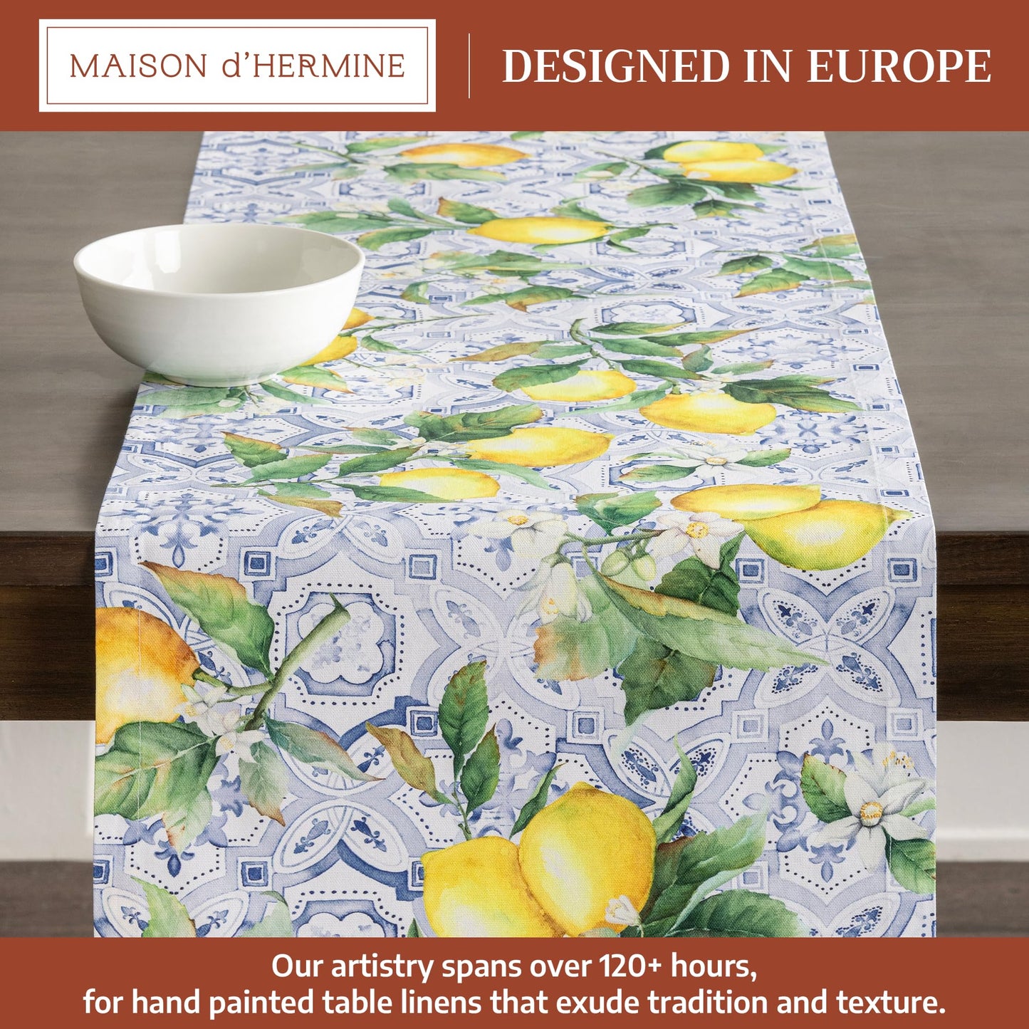 Maison d' Hermine Table Runner 100% Cotton Single Layer Table Runners