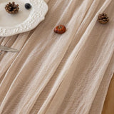 Keketoarrange 10pcs Beige Cheesecloth Table Runner Gauze Rustic 120