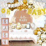 Mega 254 Pc Boho Baby Shower Decorations for Girl or Boy Neutral