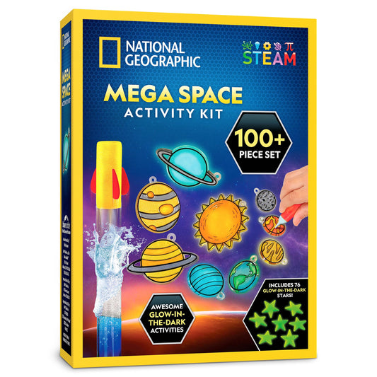 National Geographic Mega Space Activity Kit - Glow in The Dark Science