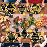 96 Pcs Retirement Party Plates and Napkins Set Happy Retirement