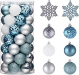 Valery Madelyn Christmas Tree Decorations Ornament Set, 50ct 2 Inches