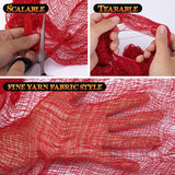 10 Pcs Red Bloody Halloween Creepy Cloth 71 x 30 Haunted House Scary