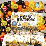 Construction Birthday Party Supplies Excavator Birthday Decorations