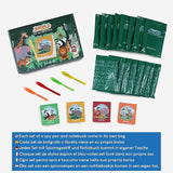 Invisible Ink Pen and Notebook Pack of 16 BONNYCO Safari Party