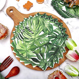 100 Pcs Tropical Palm Leaf Napkins Disposable Hawaiian Luau Aloha