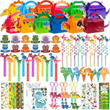 320PCS Dinosaur Birthday Party Decorations Favors Supplies Dino