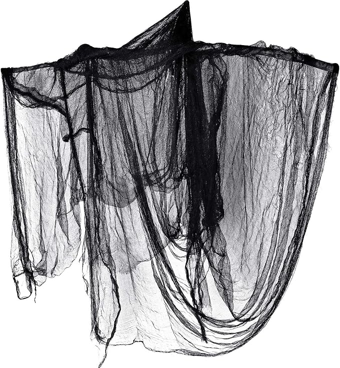 Halloween Black Creepy Cloth 276 x 87 inch Spooky Halloween