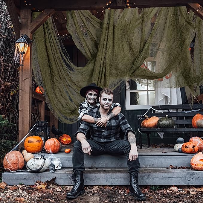 400 x 71 Halloween Creepy Cloth Halloween Spooky Fabric Cloth Scary