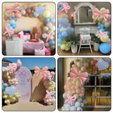 Goose Balloon Arch Kit Pastel Pink Blue Sage Green Balloons Garland