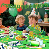 Dinosaur 4th Decorations Boy for Boy Roar Im Four Birthday Party