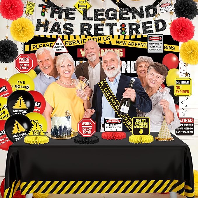 Retirement Party Decorations “Hide The Car Keys” Happy Retirement
